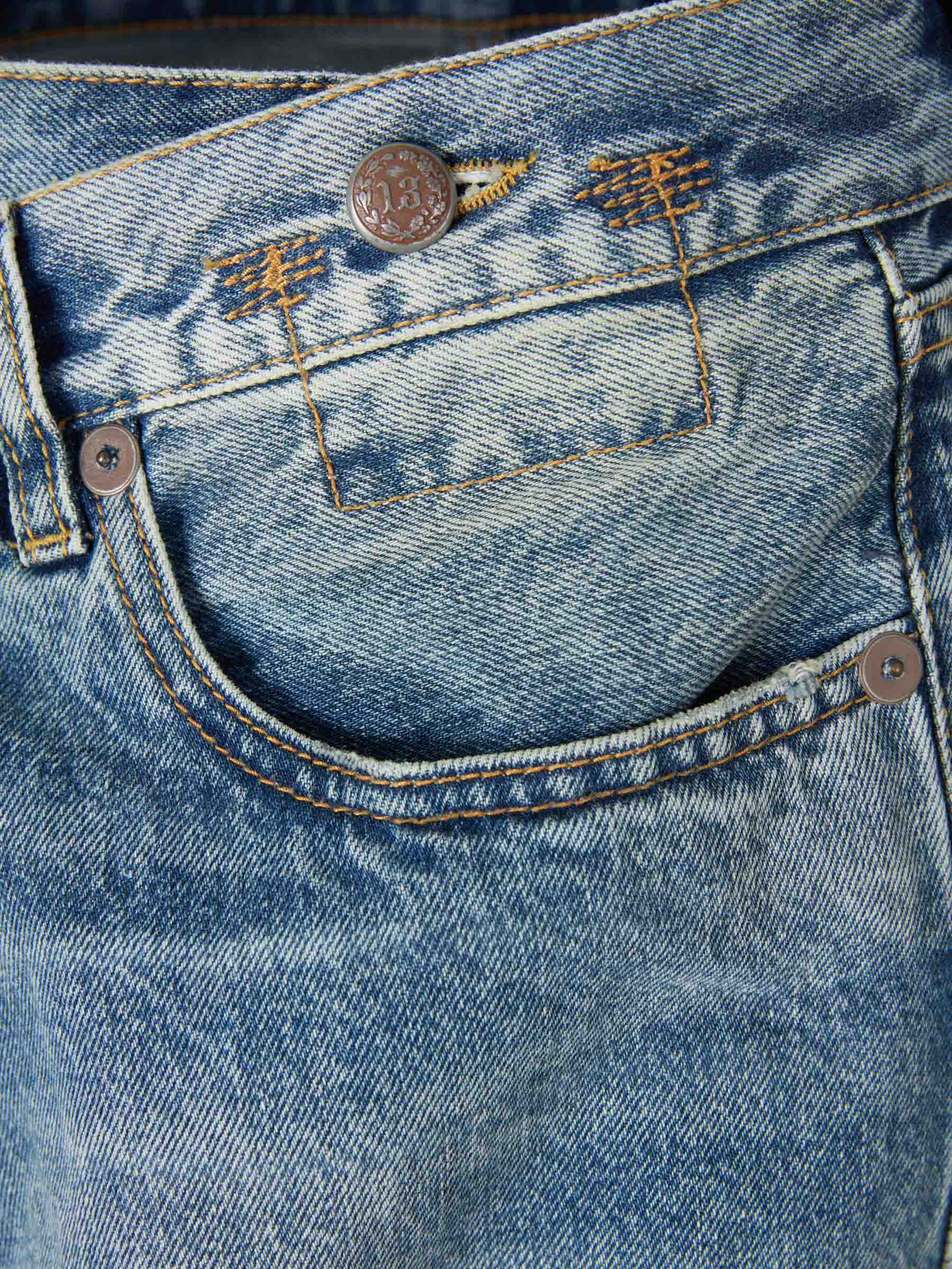 WIDE CROSSOVER JEANS - 4