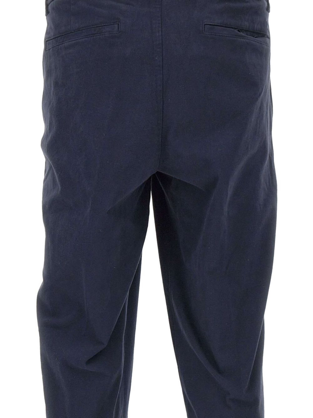 cotton-blended trousers - 4