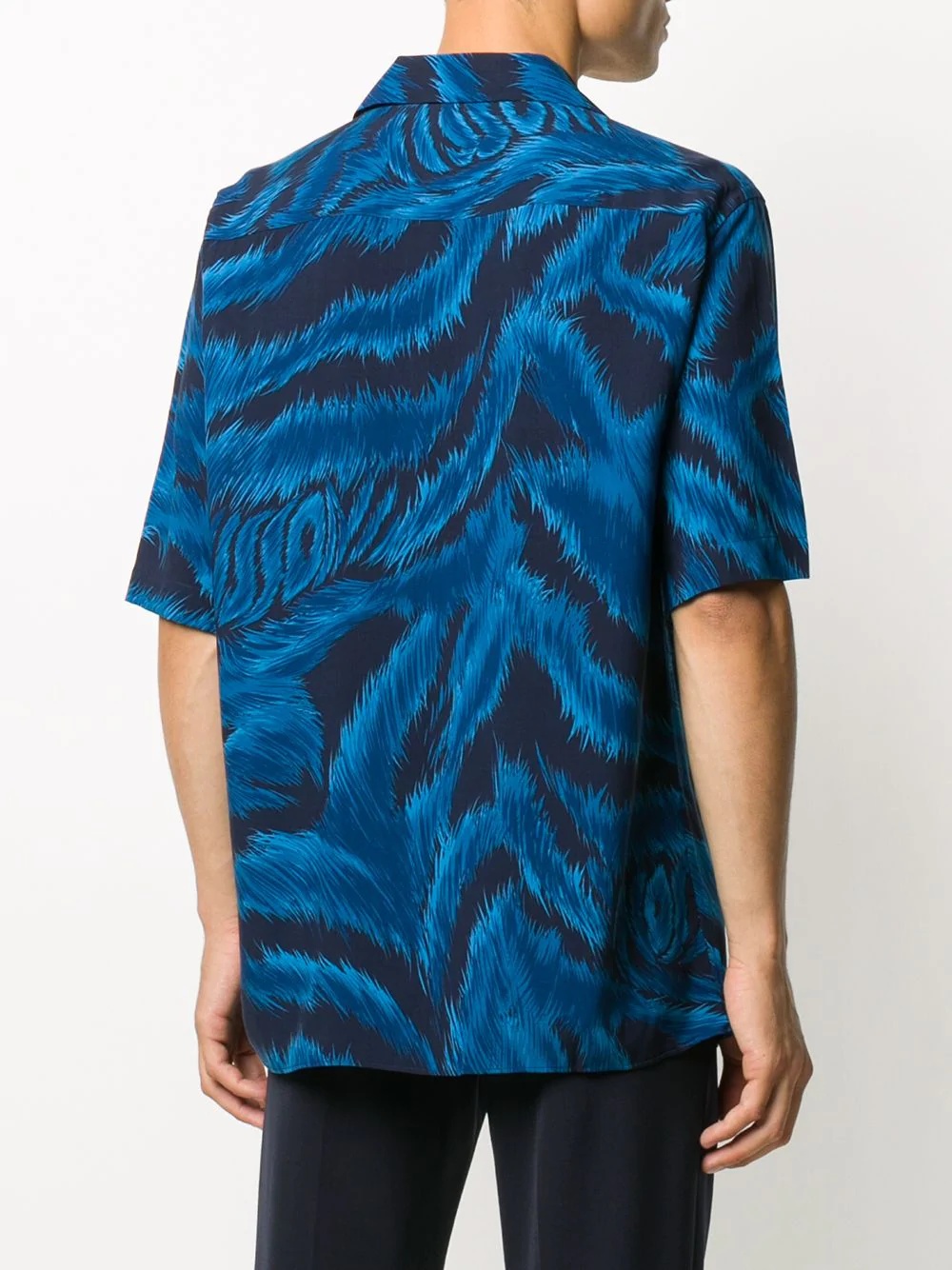 wavy print shirt  - 4