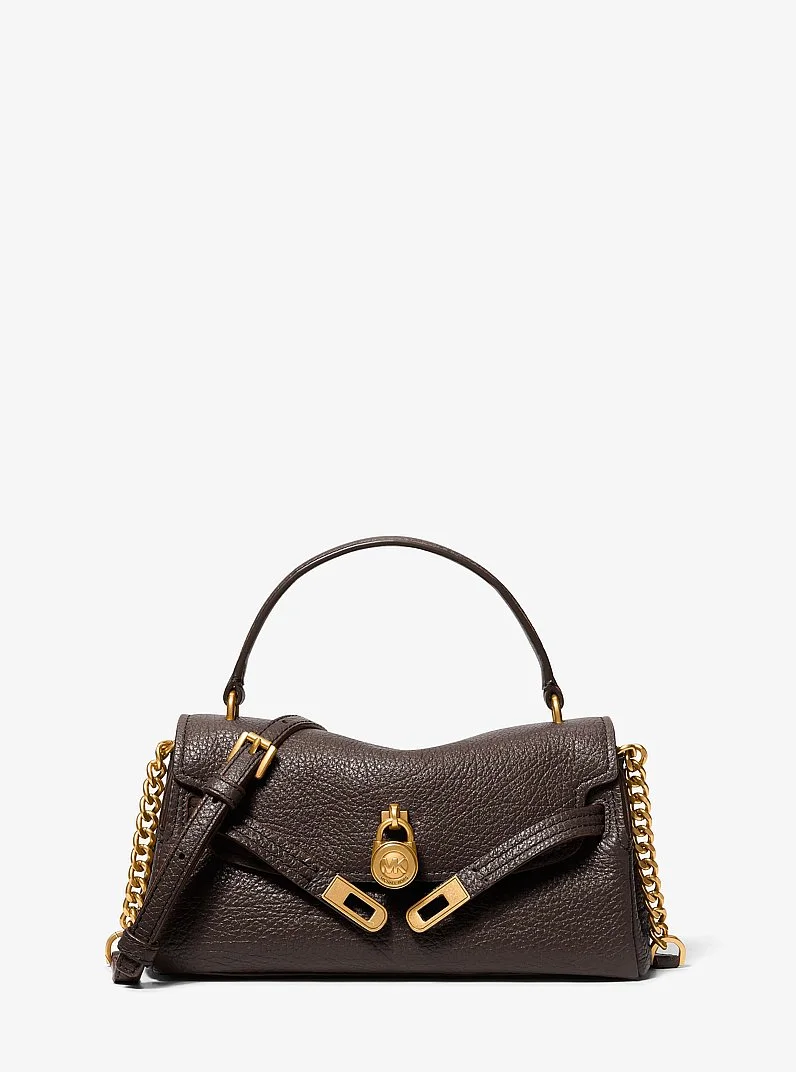 Hamilton Moderne Extra-Small Textured Leather Slouchy Crossbody Bag - 1