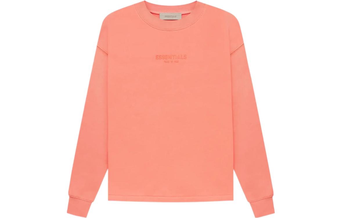 Fear of God Essentials FW22 Relaxed Crewneck Coral FOG-FW22-096 - 2