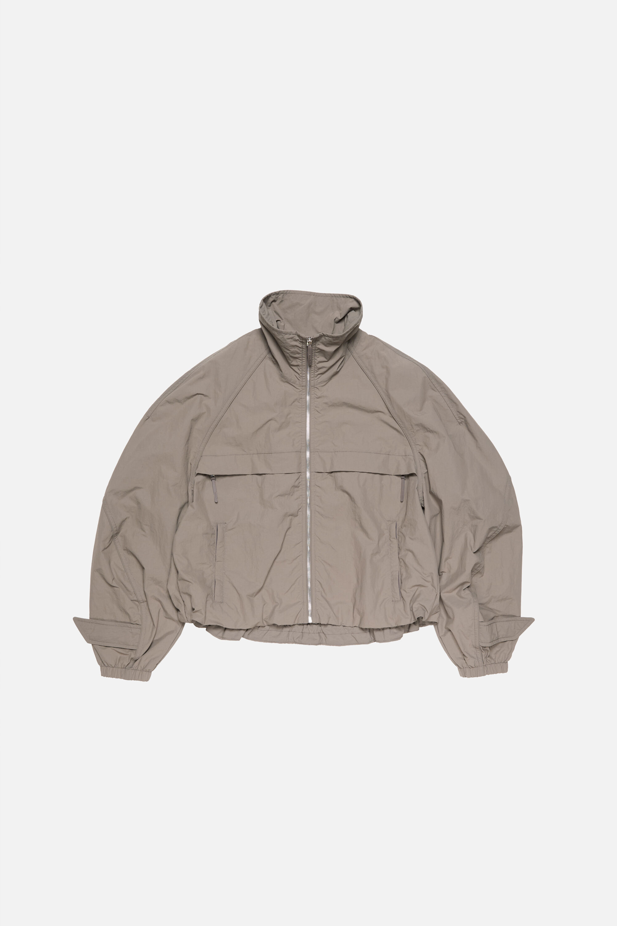 Nylon Jacket - Mud grey - 2