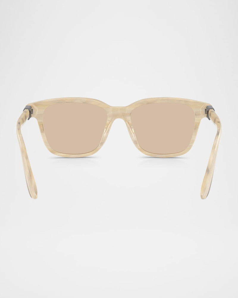 Brunello Cucinelli BC3013 Square Acetate Sunglasses outlook
