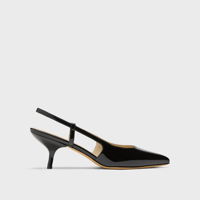 Micro Slingback Pump in Patent Leather 1