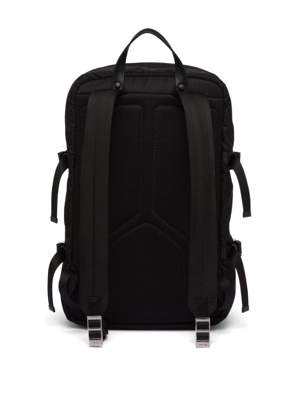 Re-Nylon Saffiano leather backpack - 4