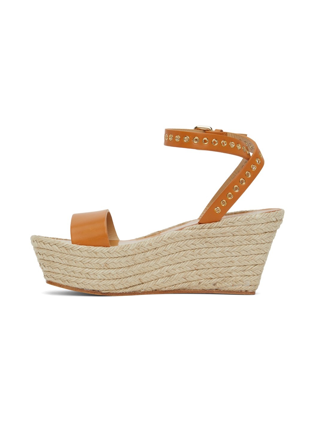Tan Messer Wedge Sandals - 3
