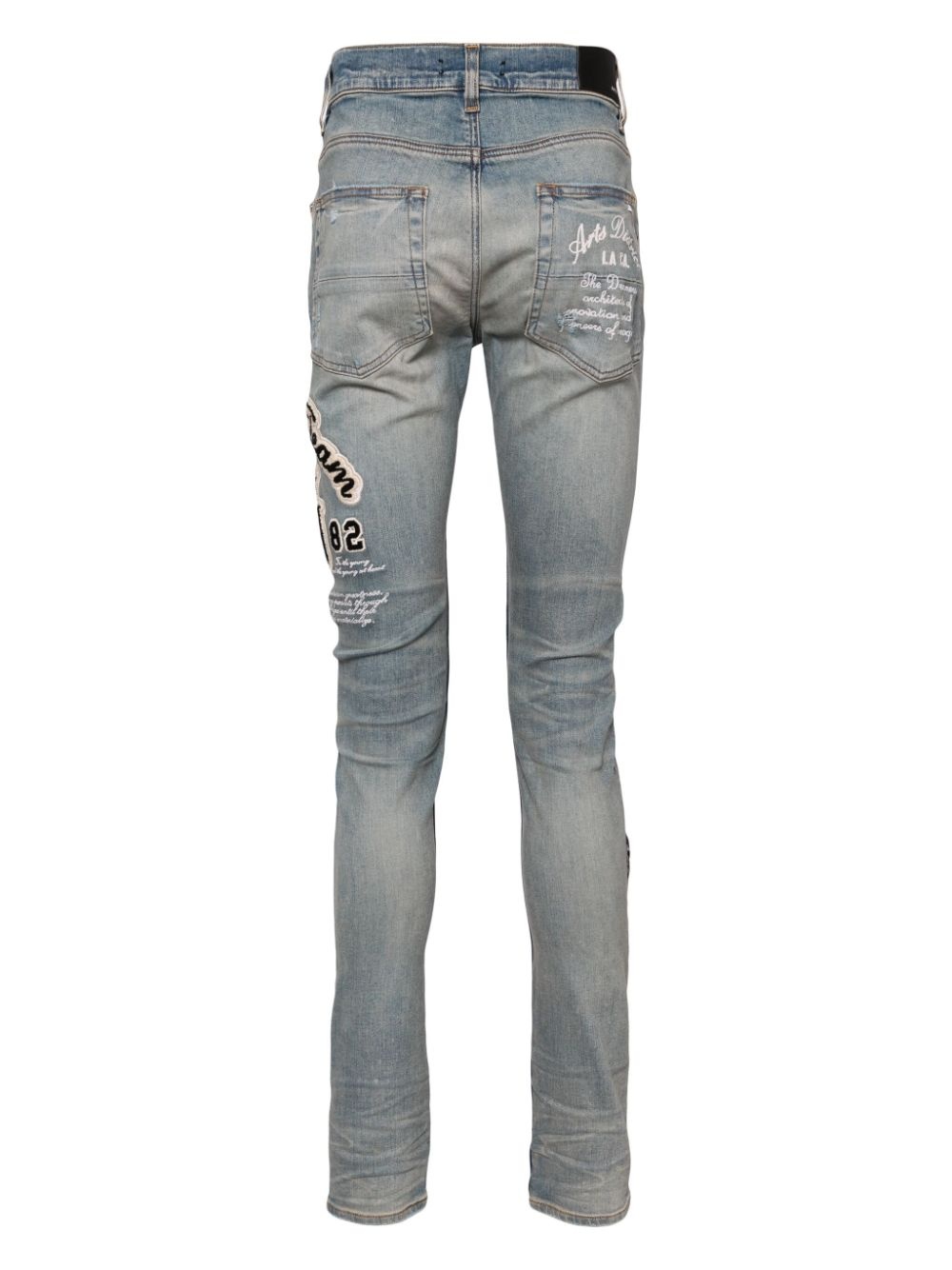 mid-rise skinny jeans - 2