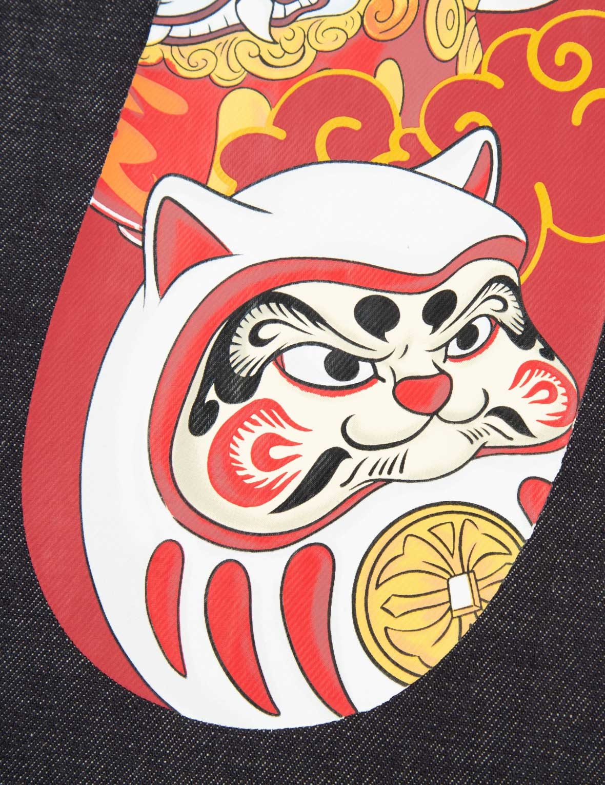 DARUMA BUDDIES DAICOCK PRINT SLIM FIT JEANS #2010 - 9