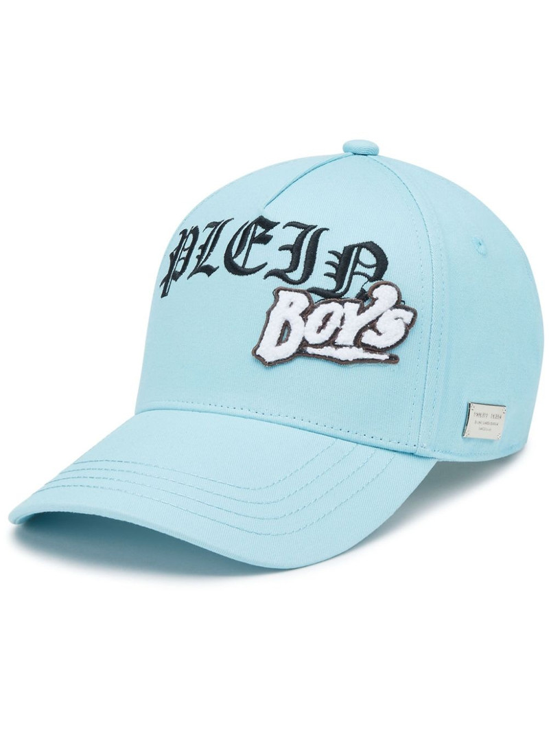 logo-embroidered baseball cap 1
