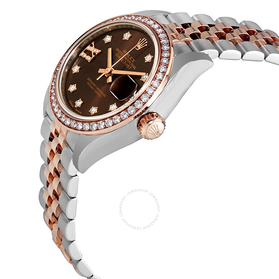Rolex Lady Datejust Chocolate Brown Diamond Dial Automatic Watch 279381CHRDJ - 2