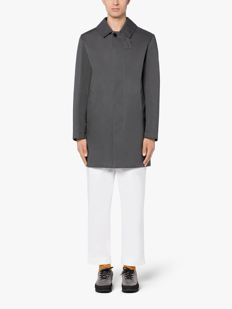 Mackintosh CAMBRIDGE GREY RAINTEC COTTON SHORT COAT outlook