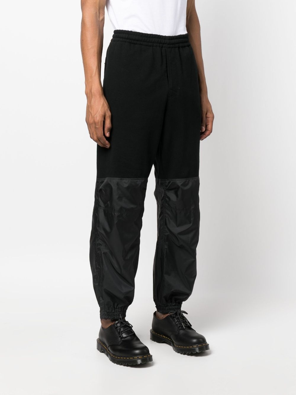 elastic-waist panelled track pants - 3