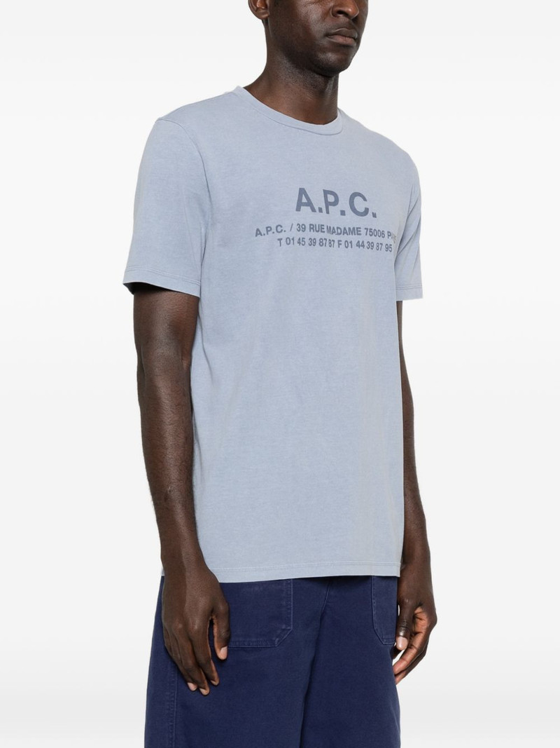 A.P.C. logo-print T-shirt outlook