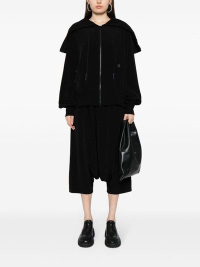 Yohji Yamamoto oversize-collar jacket outlook