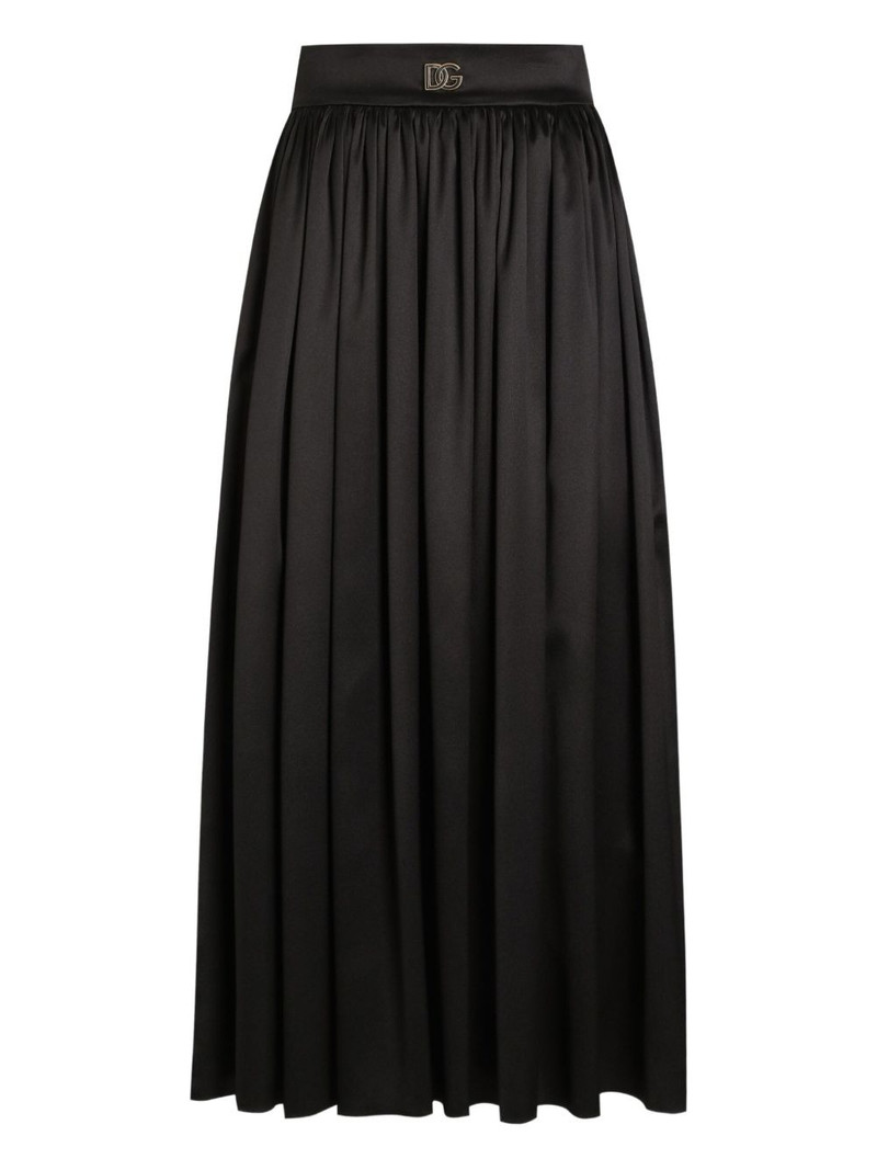 pleated midi skirt 1