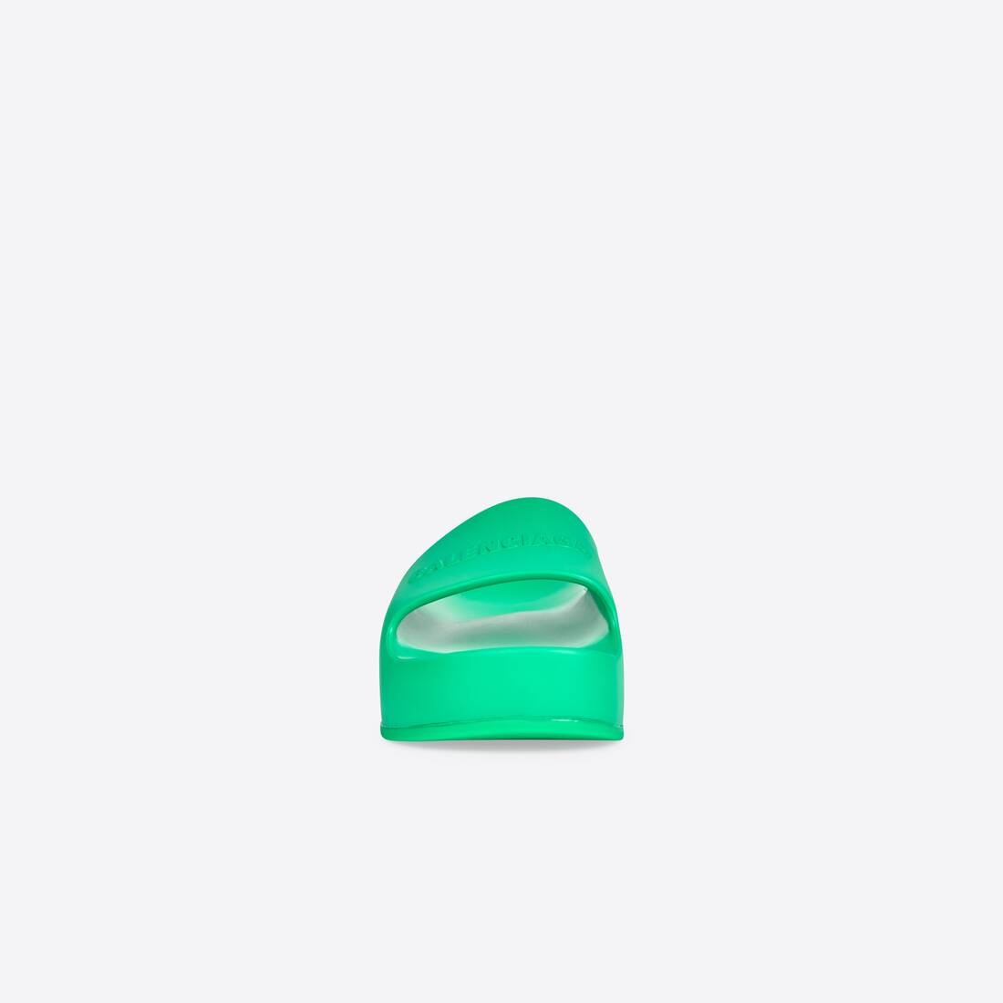 Women's Chunky Slide Sandal  in Green - 3