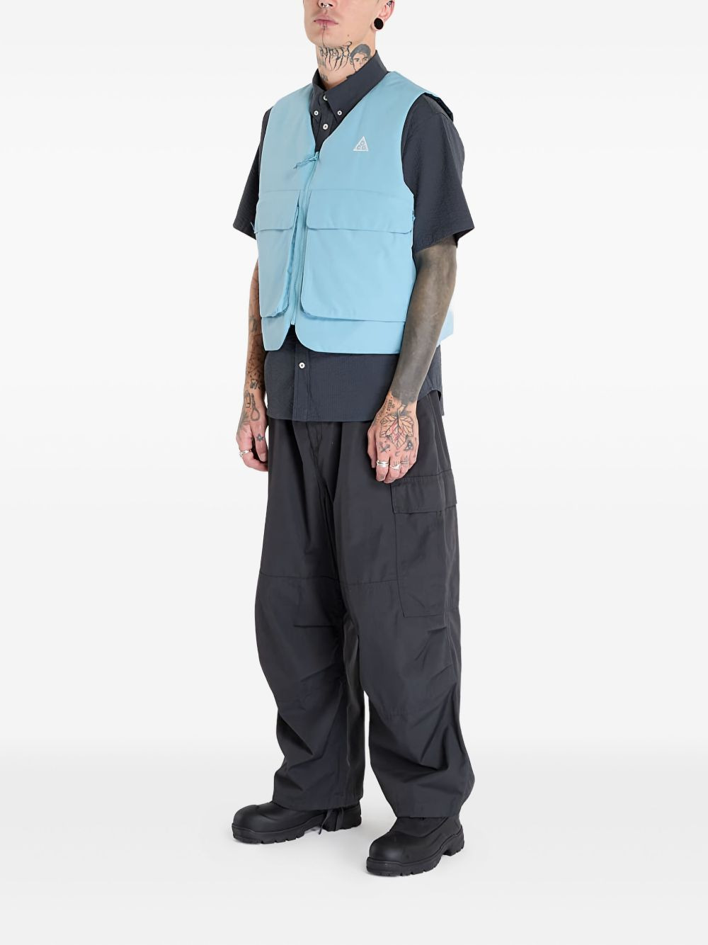reversible zip vest - 2