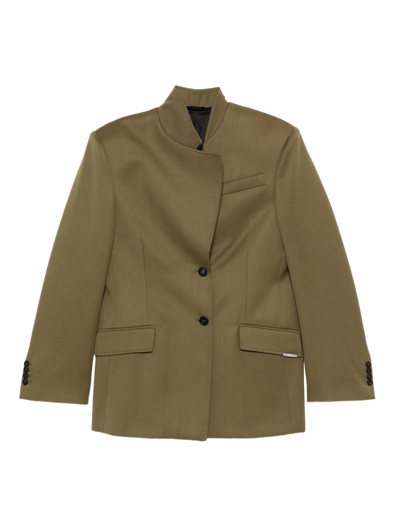 The Attico Single-breasted Blazer 1