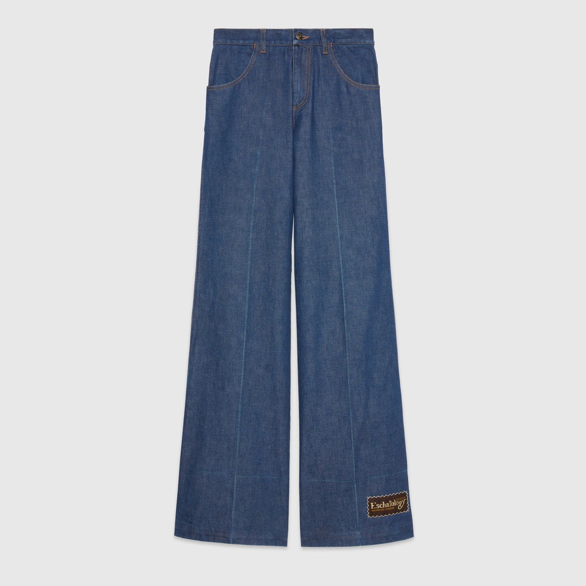 Eco resinated organic denim pant - 1