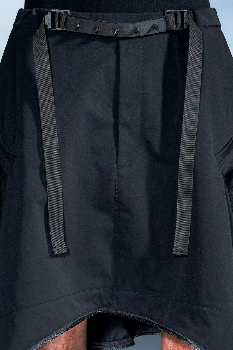 SK30-DS Convert Cargo Skirt BLACK 26