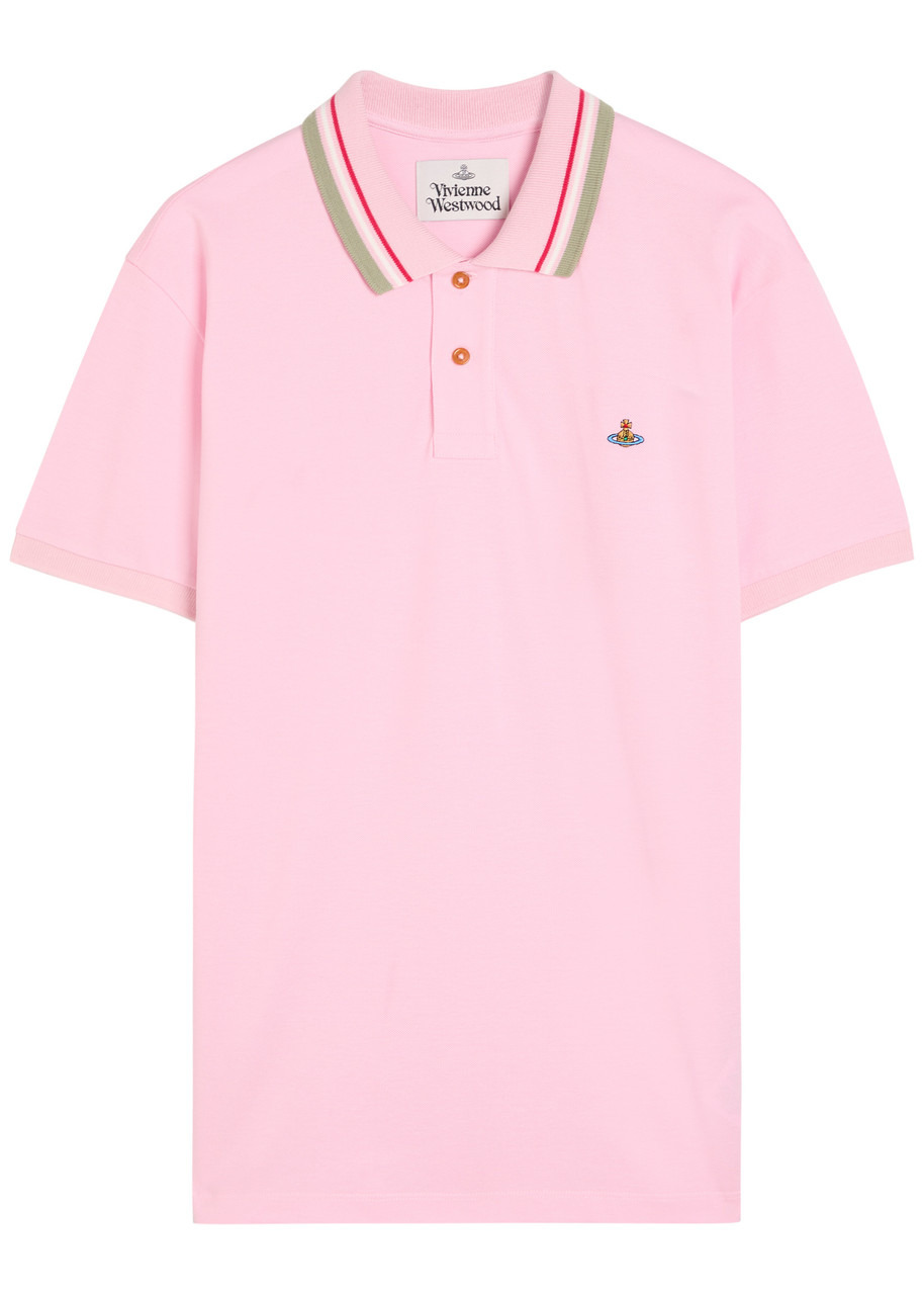 Vivienne Westwood Classic Logo Piqué Cotton Polo Shirt - 1