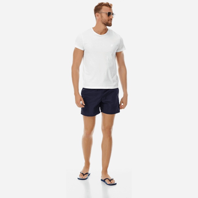 Men Swim Trunks Solid - 6