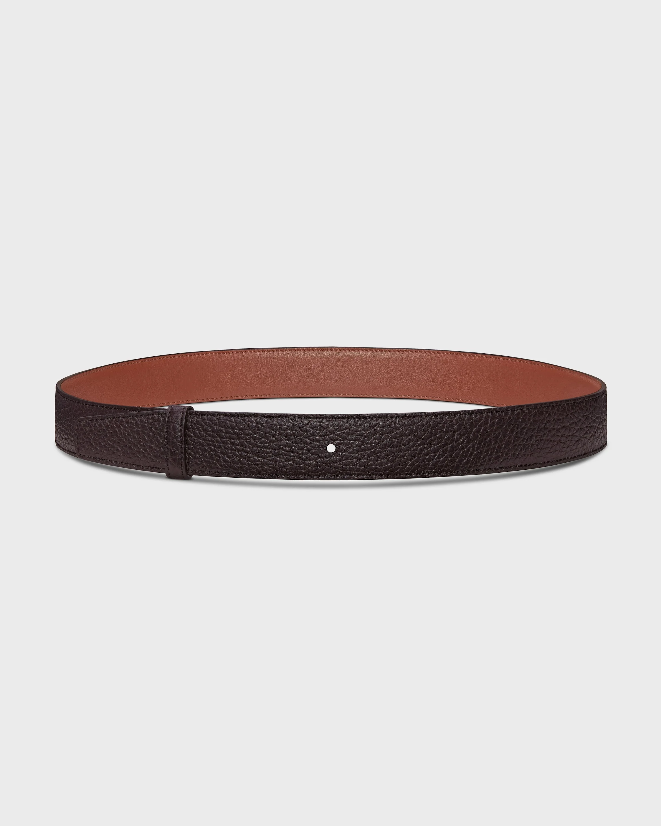 Reversible Strap 30 IN Smooth and Grained Calfskin - 1