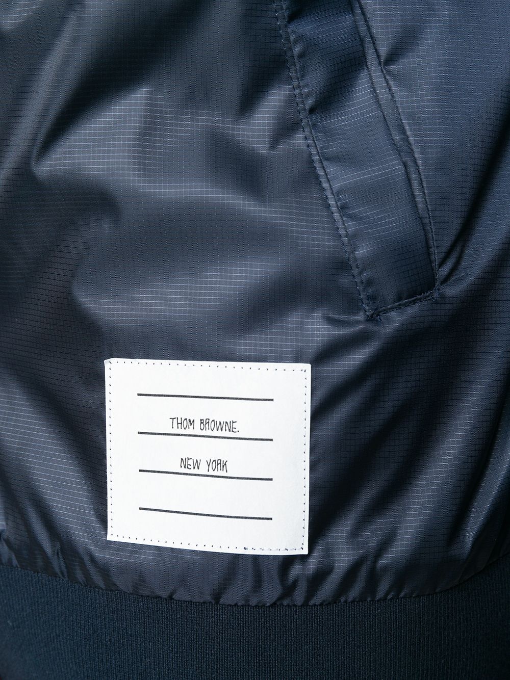 Center-back Stripe Ripstop Bomber - 5