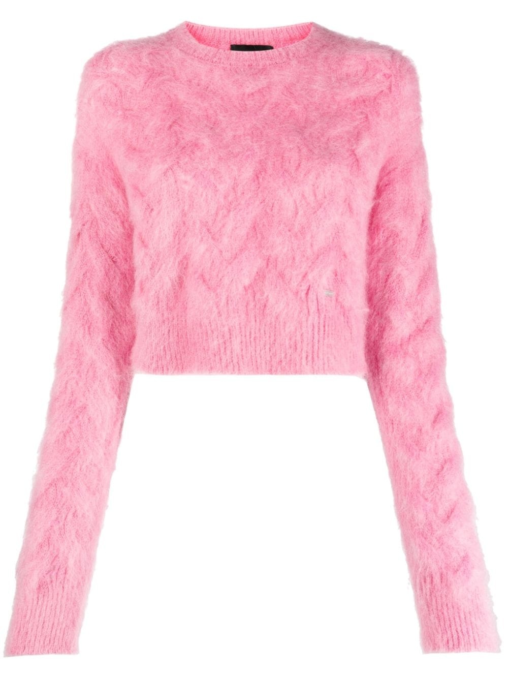 brushed mohair-blend jumper - 1