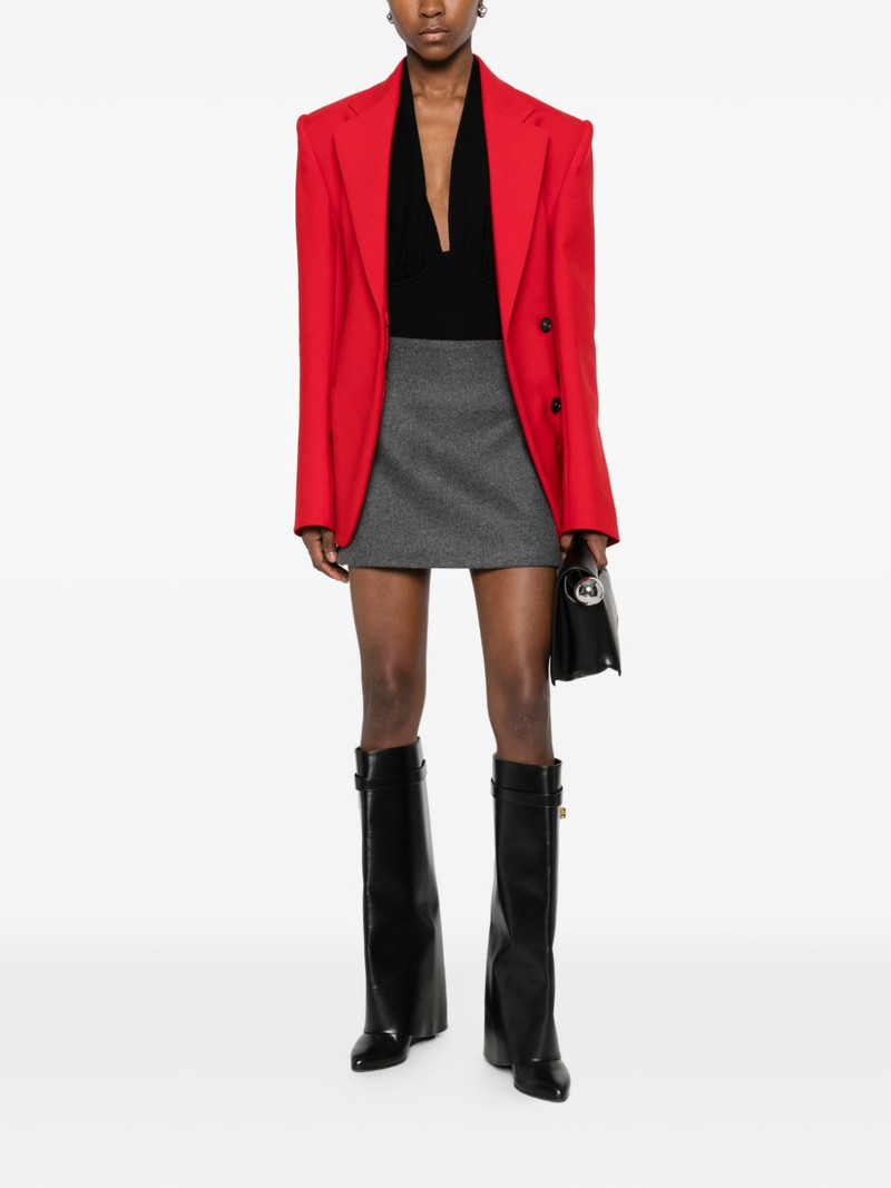 Sportmax logo-detail mini skirt outlook