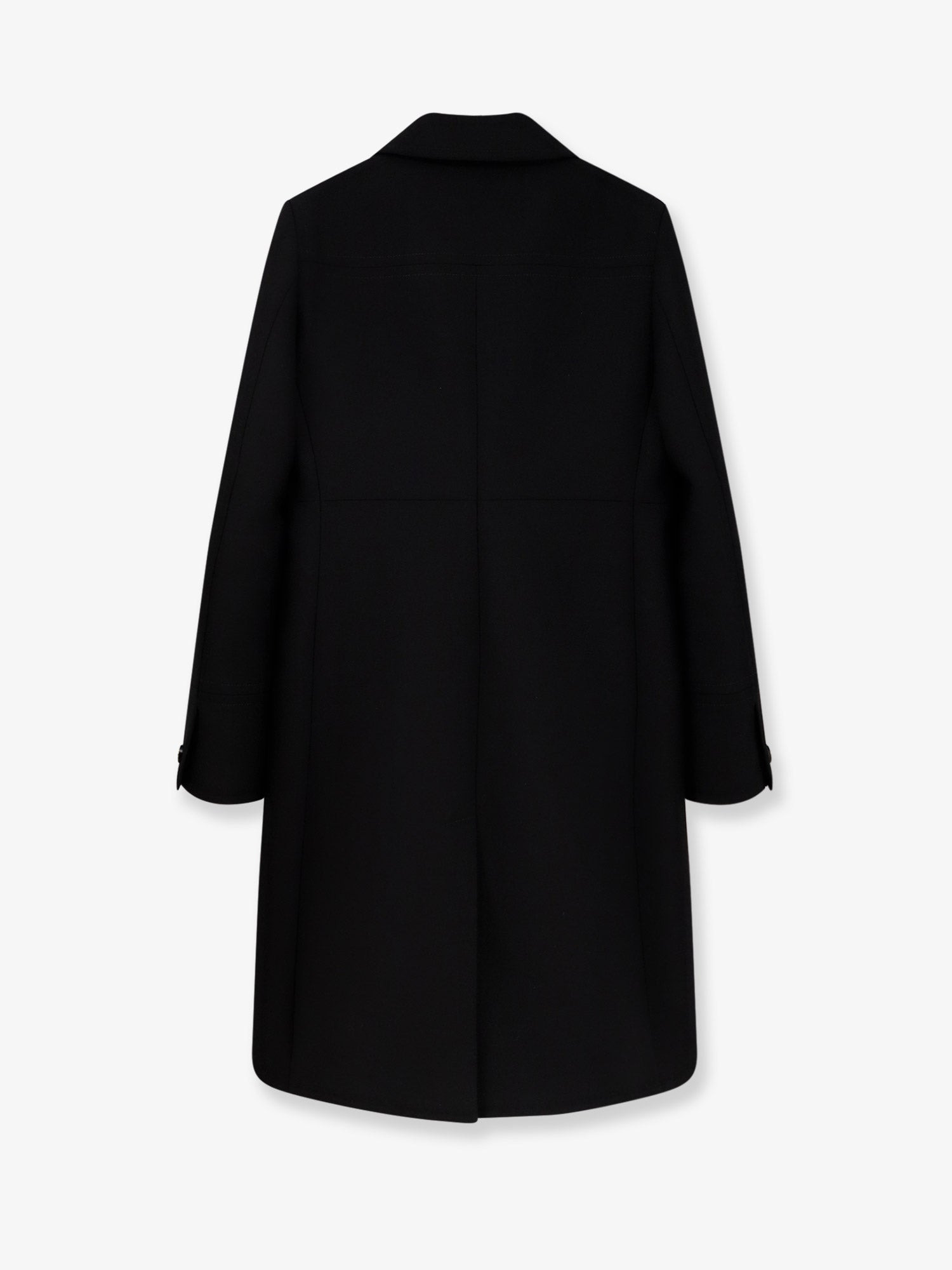 Double-Breasted Wool Coat - 2