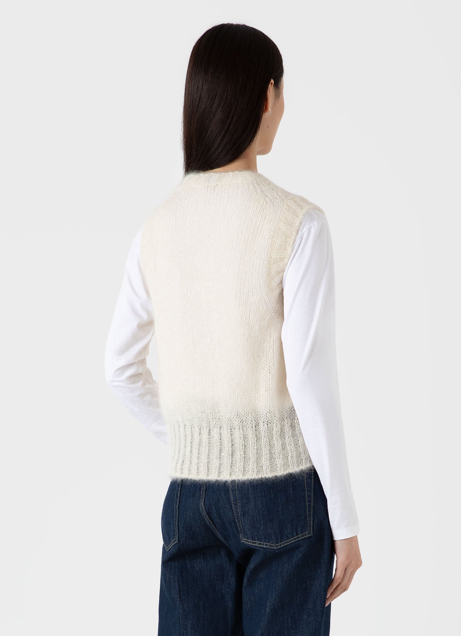 Mohair Silk Vest - 3