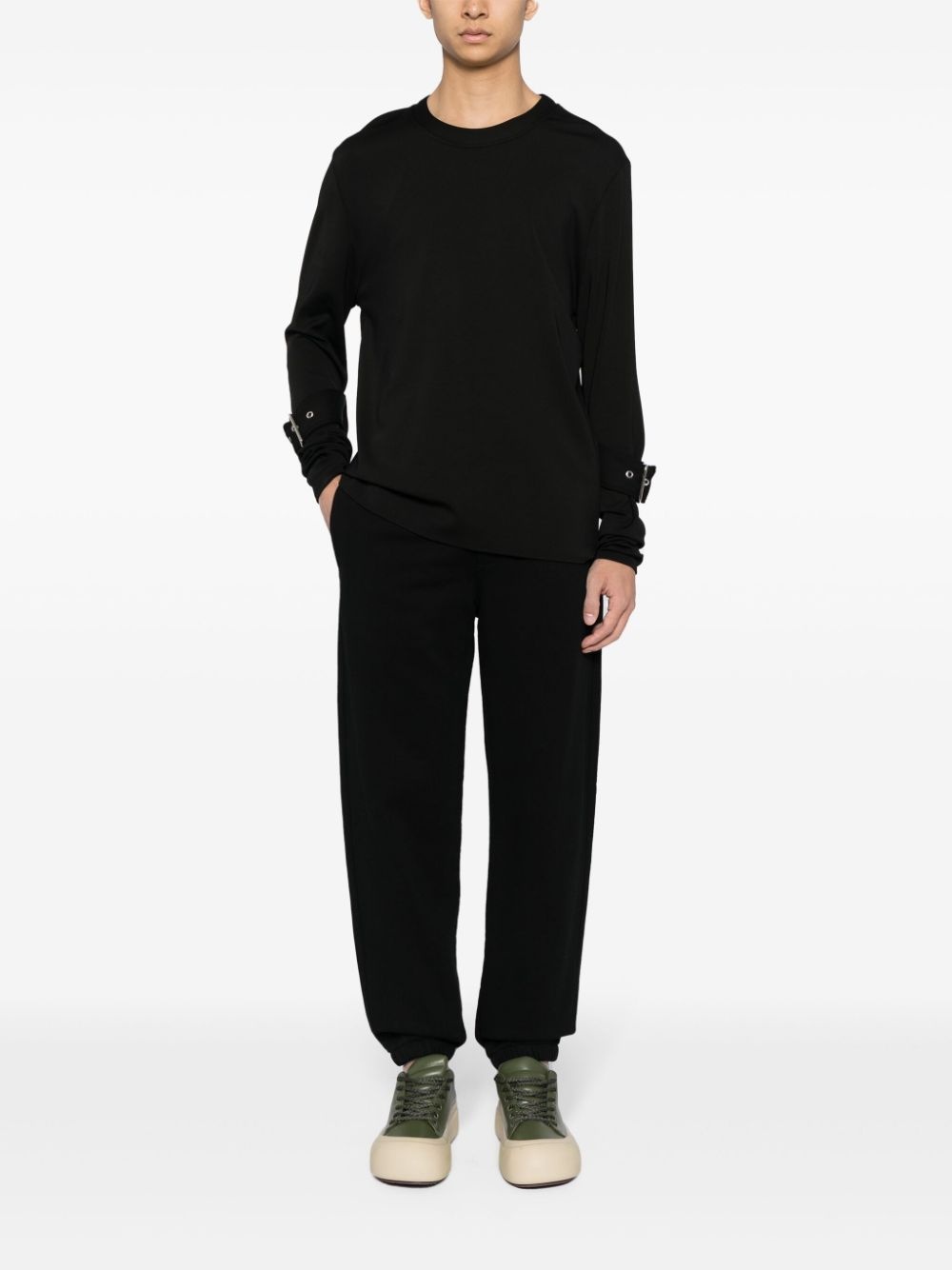 logo-embroidered track pants - 2