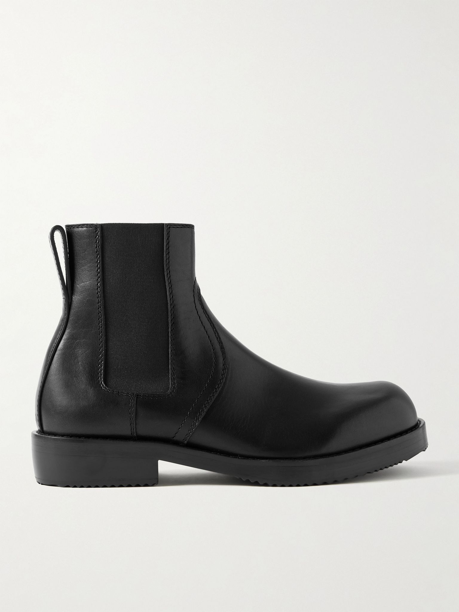 Leather Chelsea Boots Black - 1