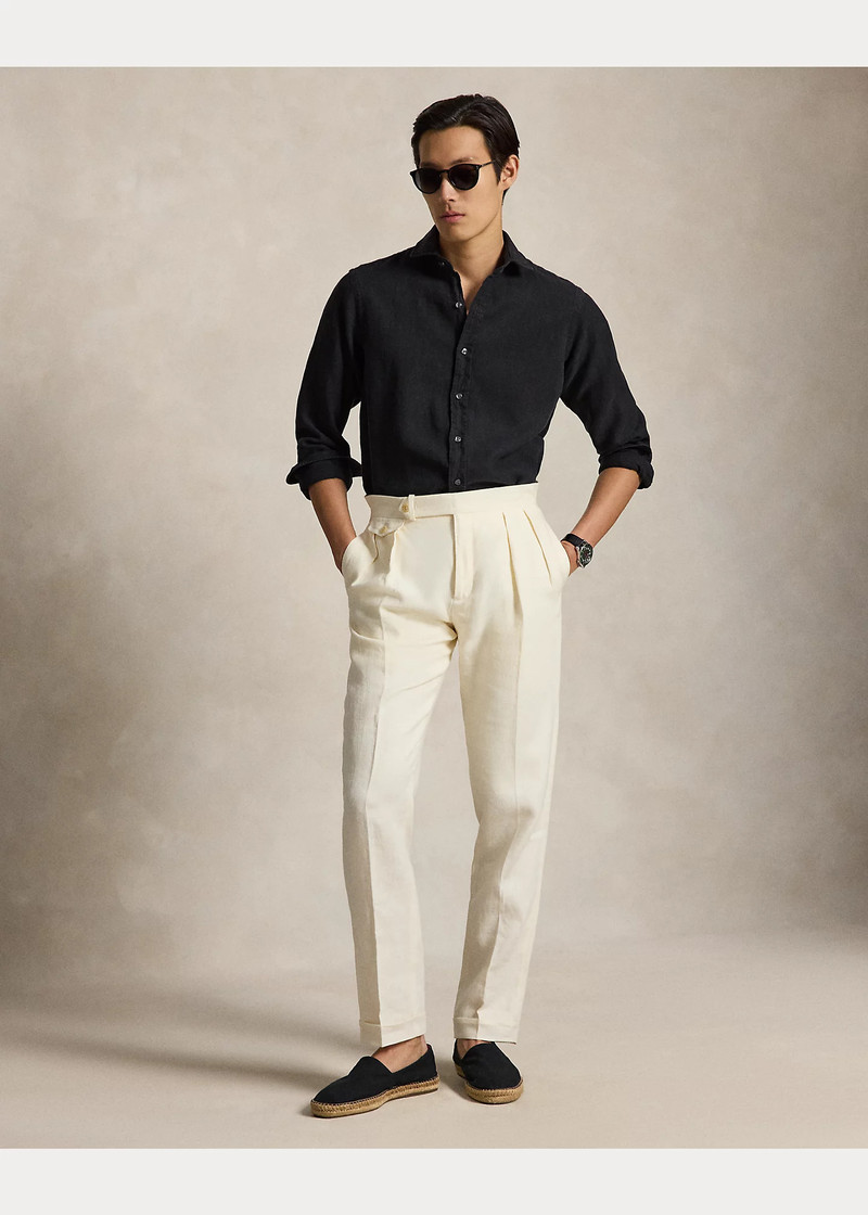 Classic Fit Linen Shirt 7