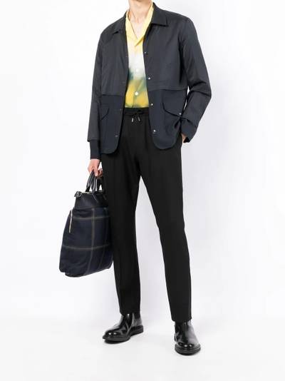 Paul Smith hybrid linen shirt jacket outlook