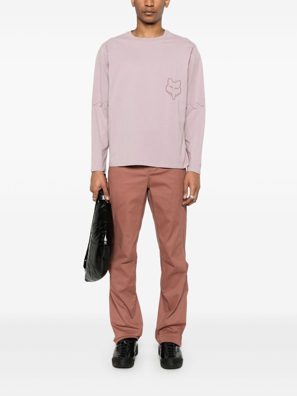 x Fox Lab long-sleeves T-shirt - 2