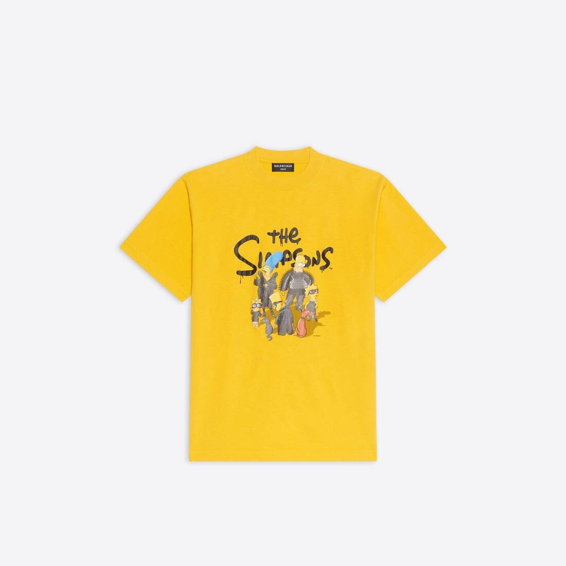 Women's The Simpsons Tm & © 20th Television T-shirt Small Fit in Yellow - 4