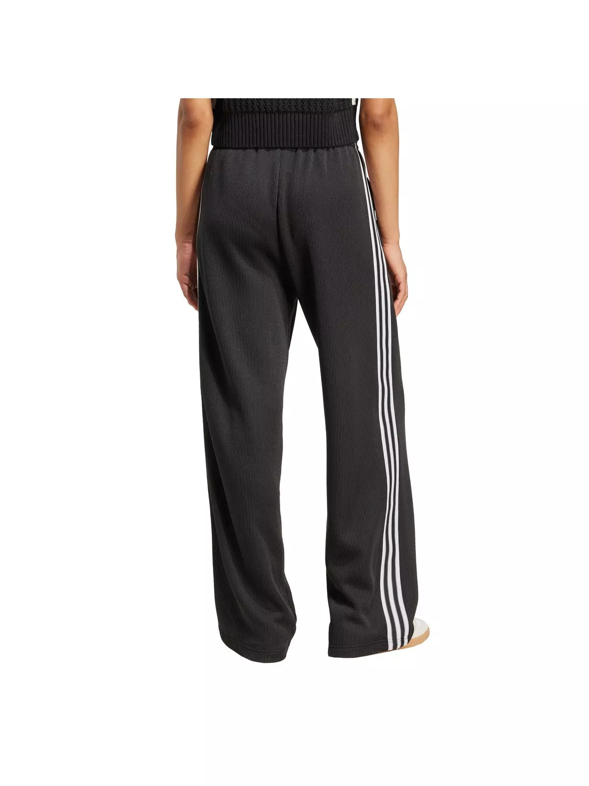 Originals Women's Adicolor Firebird Knit Track Tracksuit Bottoms -Black/White - 2