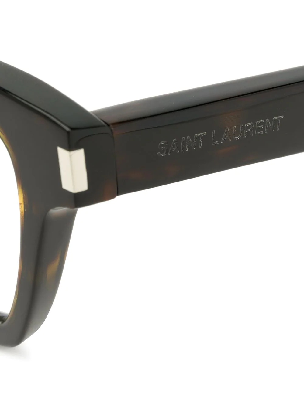 tortoiseshell square-frame glasses - 3