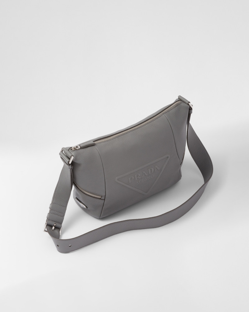 Leather bag with shoulder strap 3