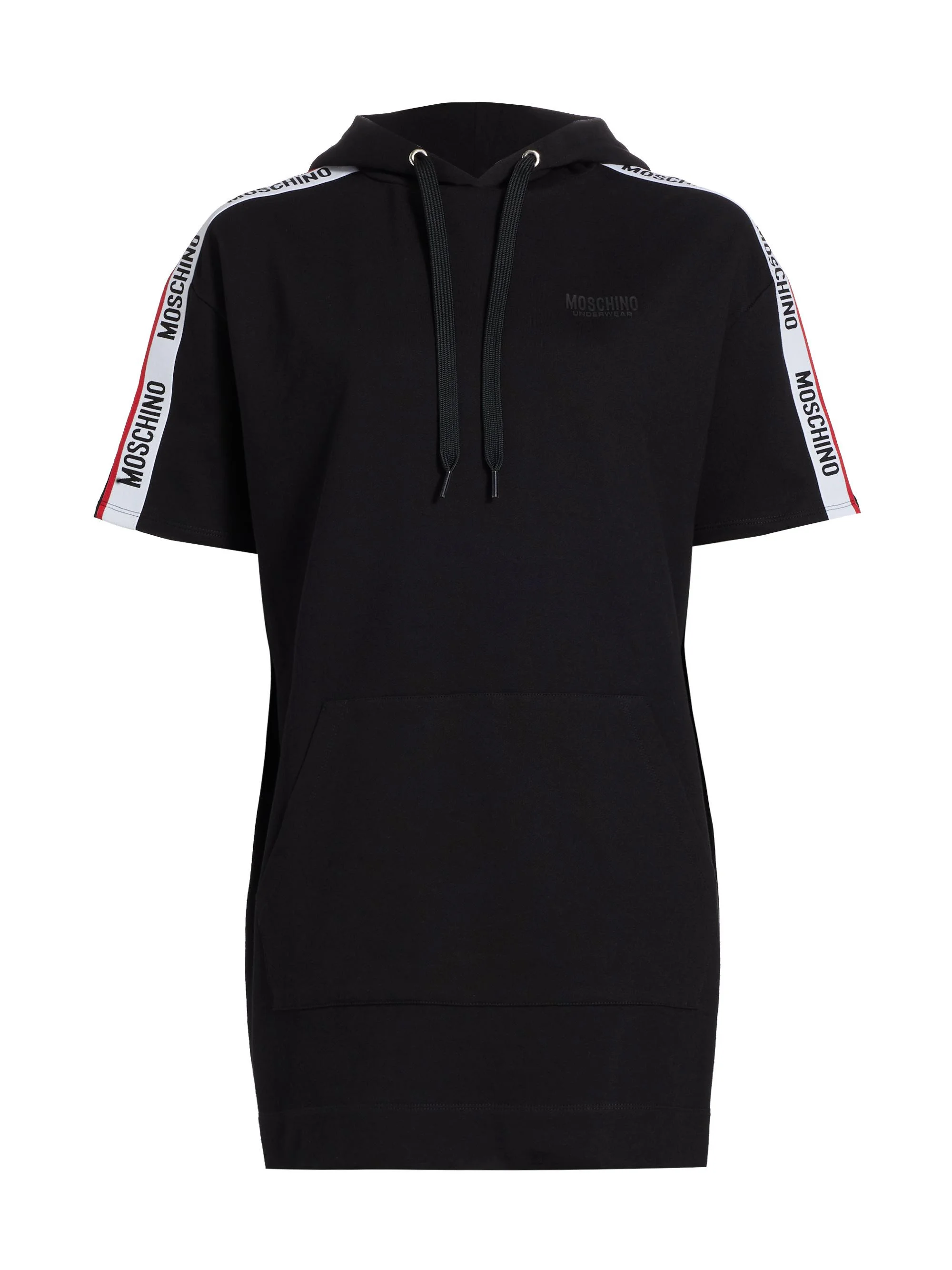 Women's Mos Under Donna-Velmar Hooded Minidress - Black - 1