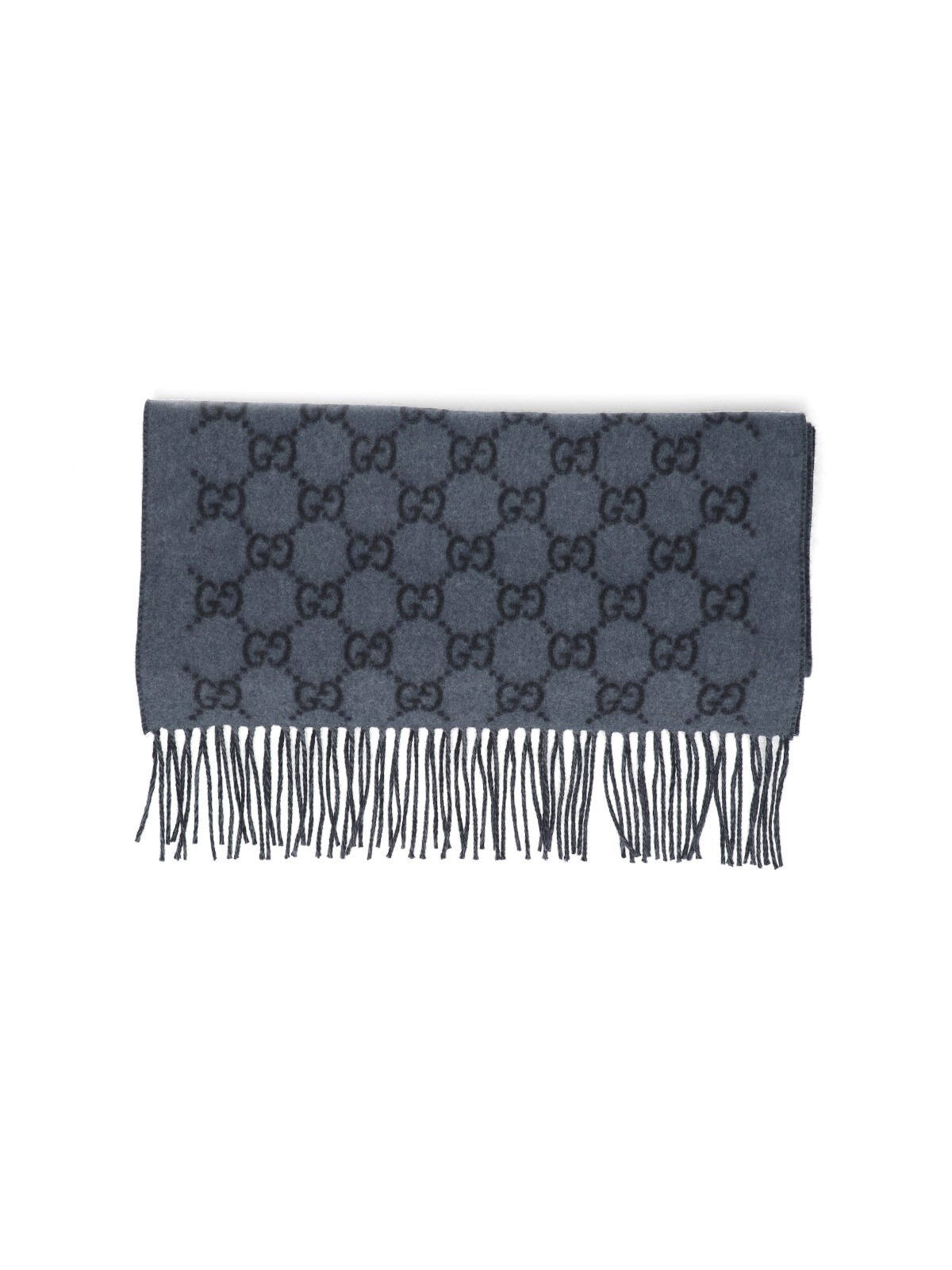 'GG' CASHMERE SCARF - 2