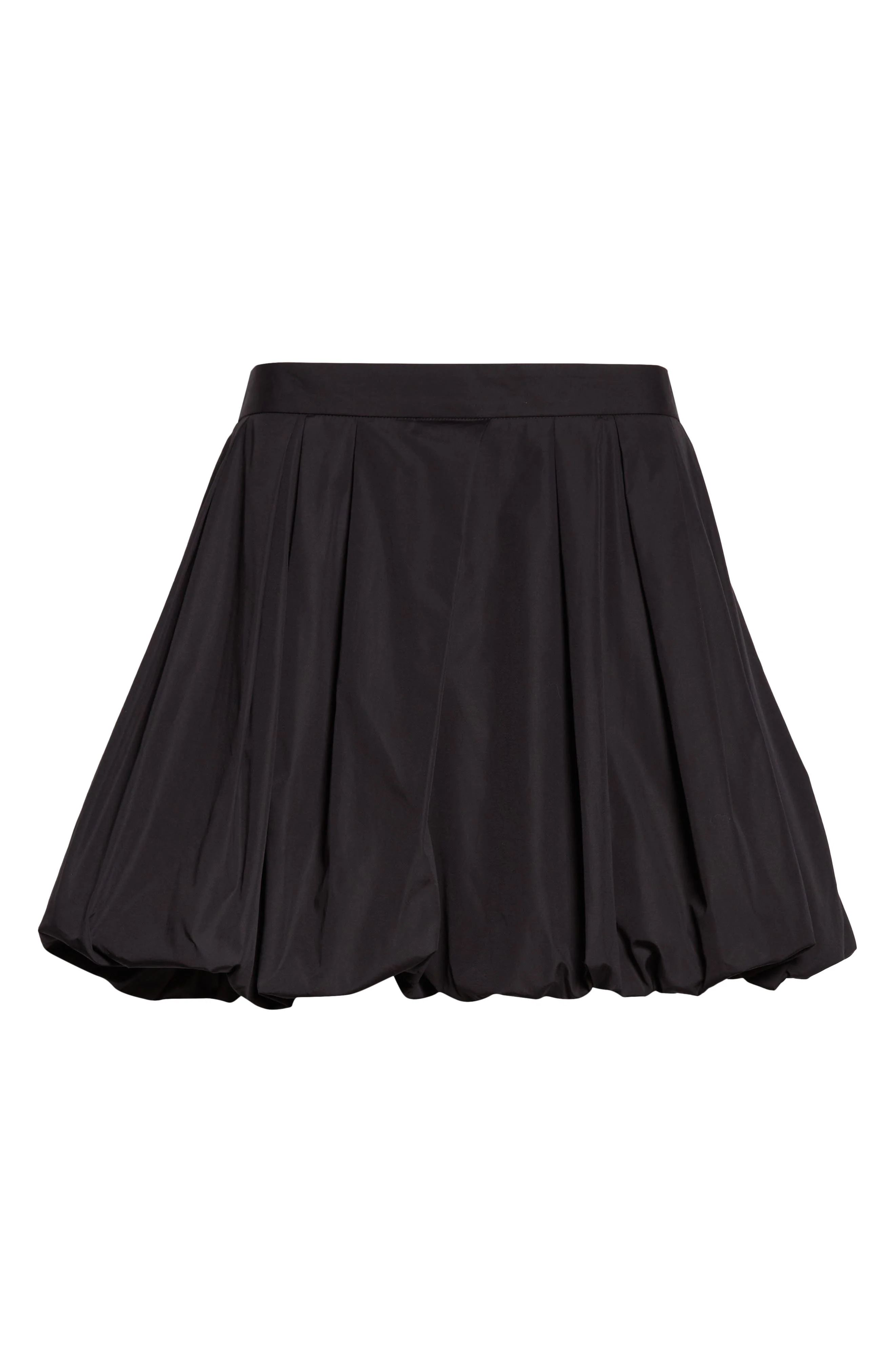 Jil Sander Organic Cotton Poplin Balloon Shorts in Black at Nordstrom - 1