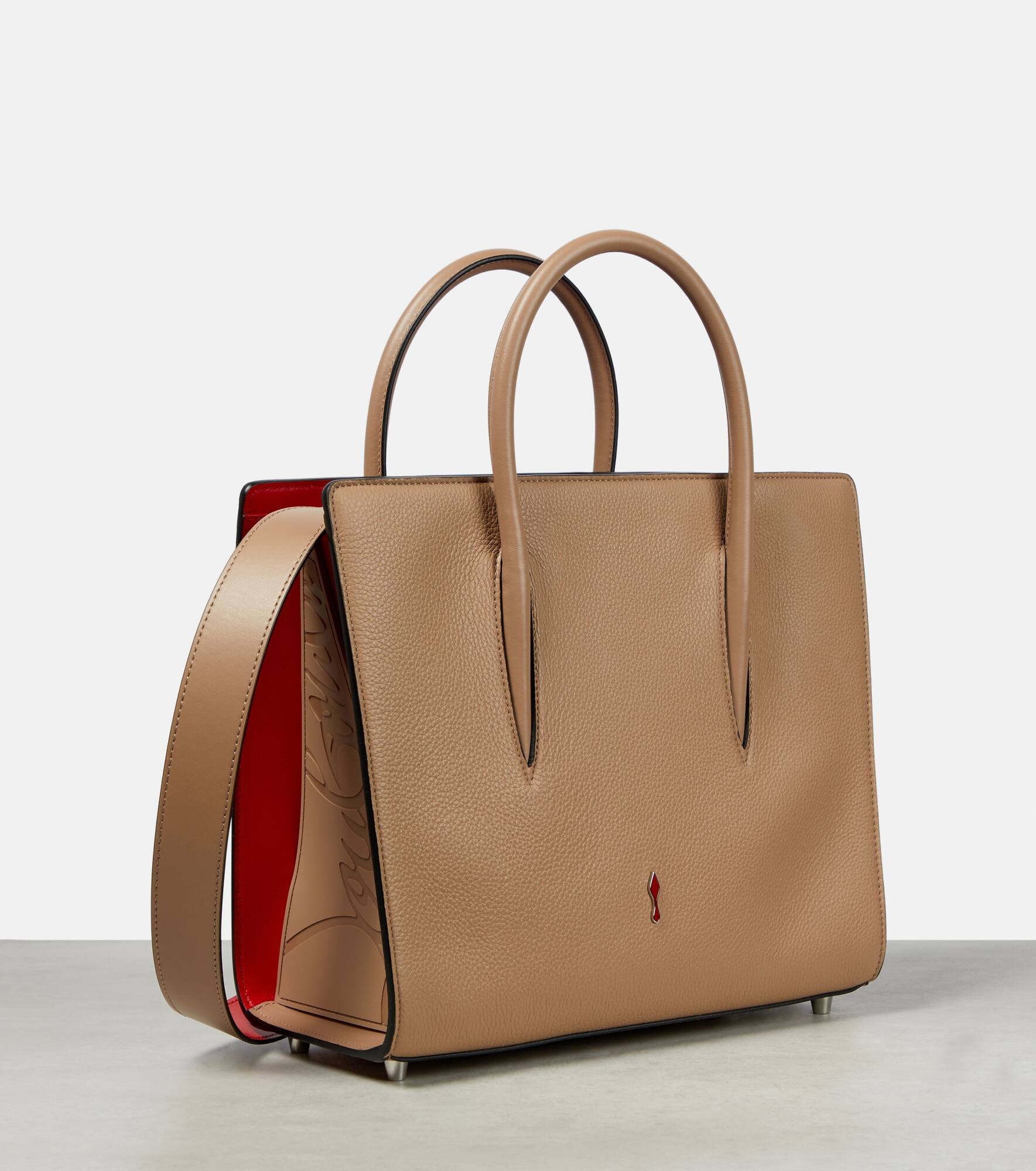 Paloma Medium embellished leather tote bag - 4