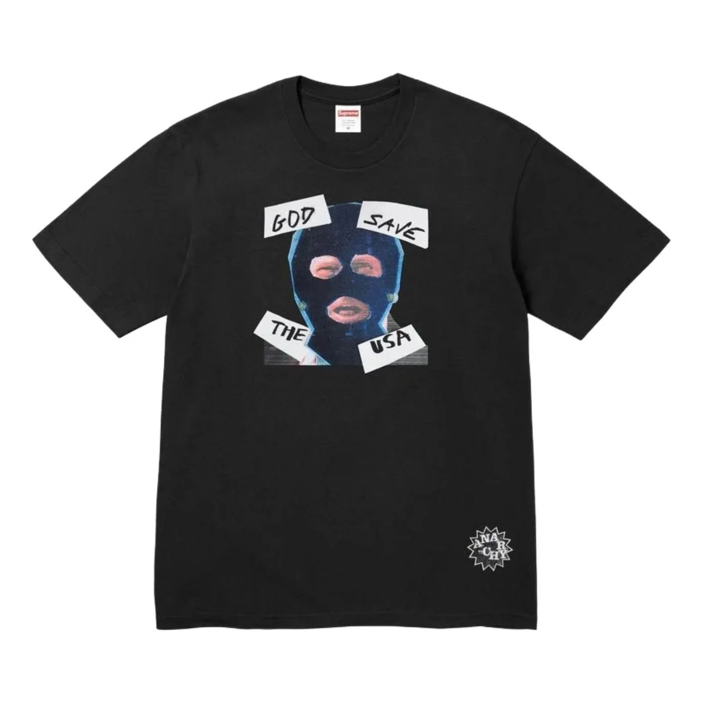 Supreme SS26 God Save Us T-Shirt 'Black' SUP-SS26-162-BLK - 1