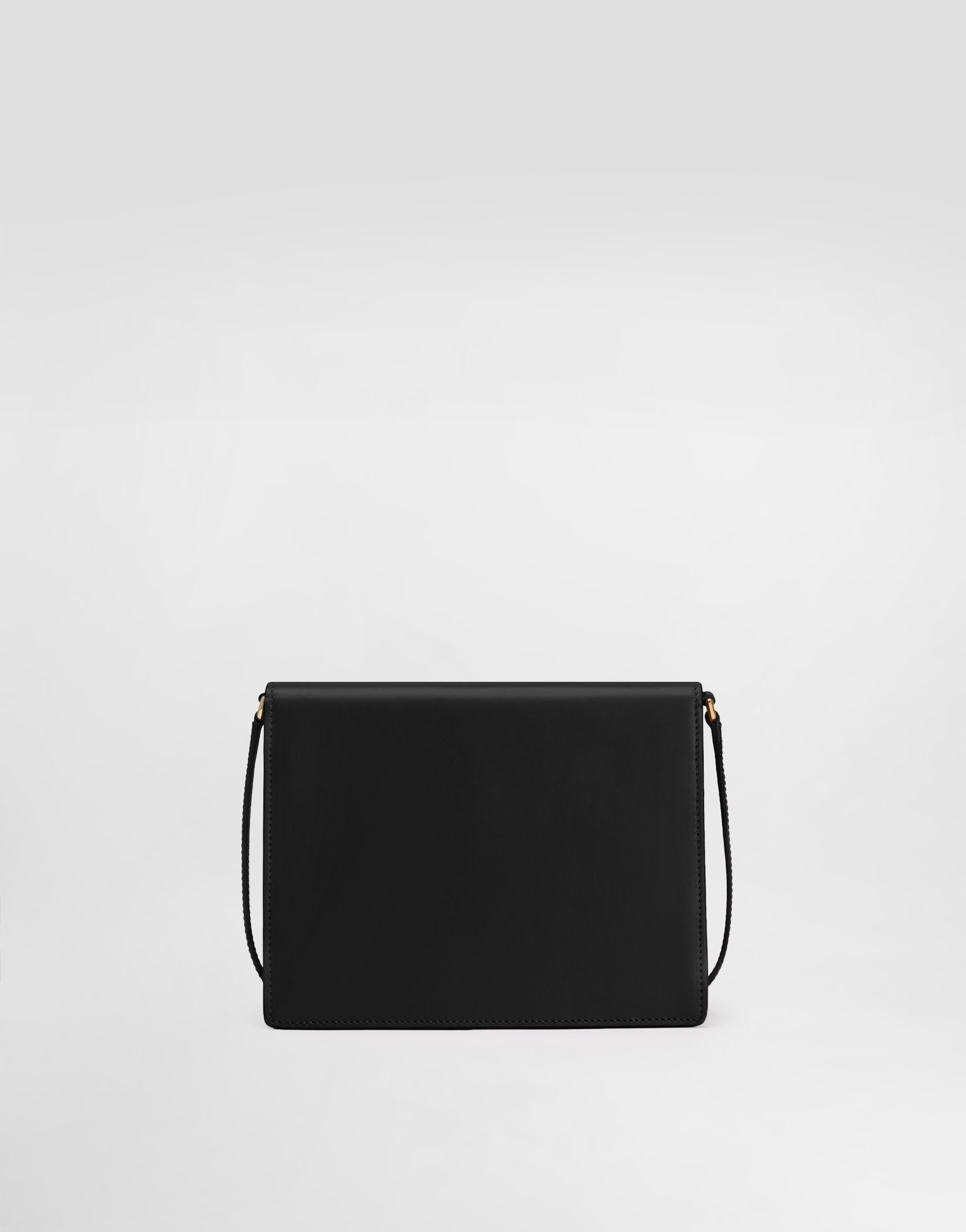 Calfskin crossbody bag with logo - 4