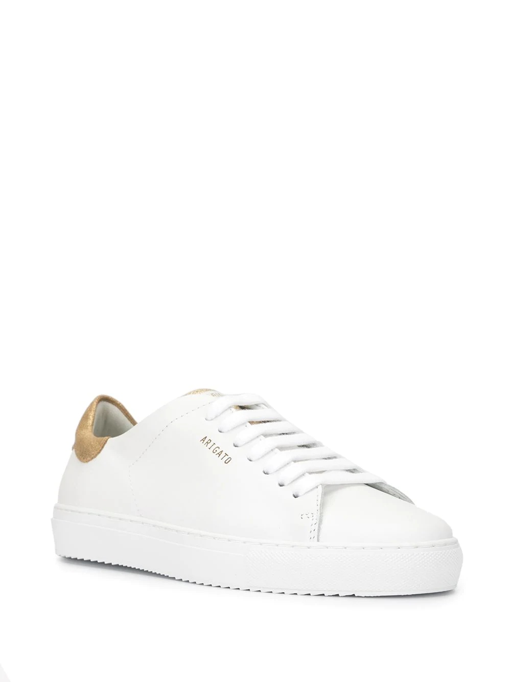 Clean contrast heel sneakers  - 2