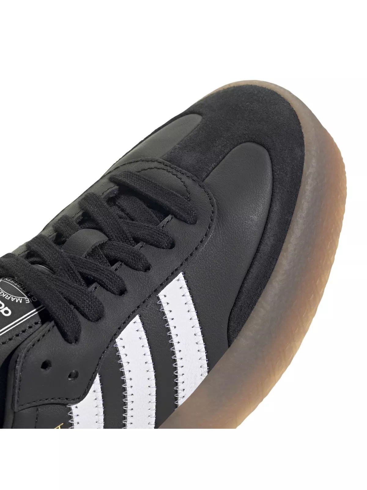 Originals Sambae "Core Black/Ftwr White/Gold Metallic" Women's Shoe - 8