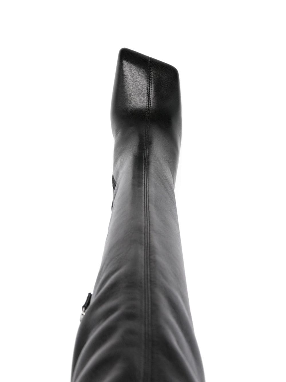 Marine 115mm leather boots - 4